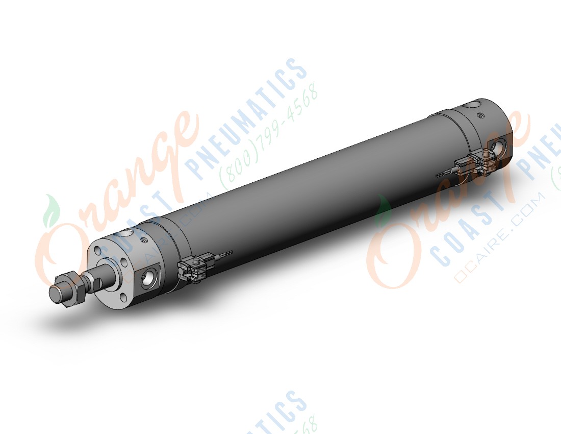 SMC CDG1BA32-200Z-A93L cylinder, CG/CG3 ROUND BODY CYLINDER