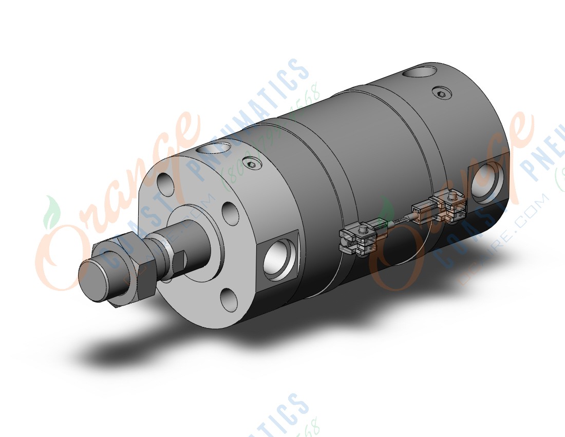 SMC CDG1BA63-50Z-M9PWL cylinder, CG/CG3 ROUND BODY CYLINDER