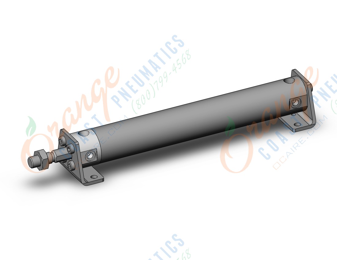 SMC CDG1KLN25-150Z cylinder, CG/CG3 ROUND BODY CYLINDER