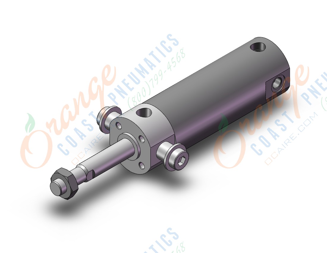 SMC CDG1UN32-25TZ cylinder, CG/CG3 ROUND BODY CYLINDER