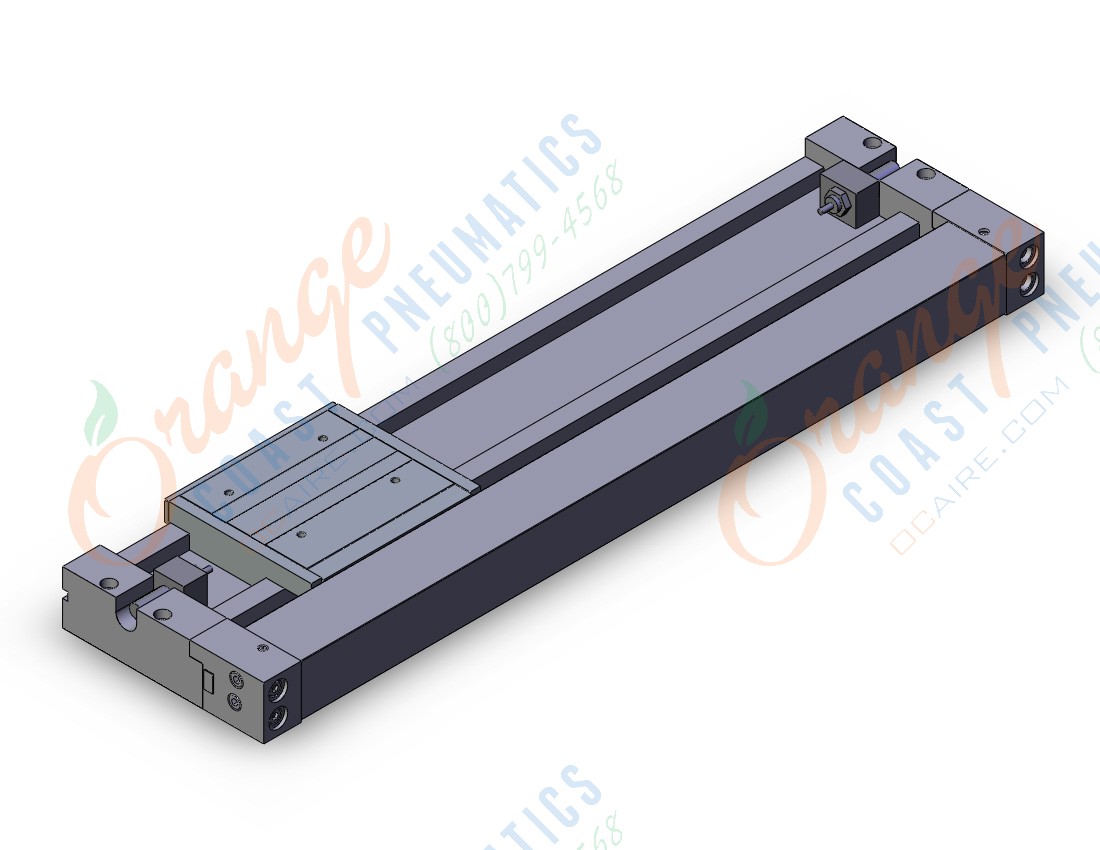 SMC MY2C40G-500L-M9PSDPC cyl, rodless, mech jt, MY2C CYL, W/CAM FOLLOWER GUIDE