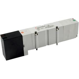 SMC VQ4201-5W1-03F valve, dbl sol, plug-in (dc), VQ4000 VALVE, SOL 4/5-PORT