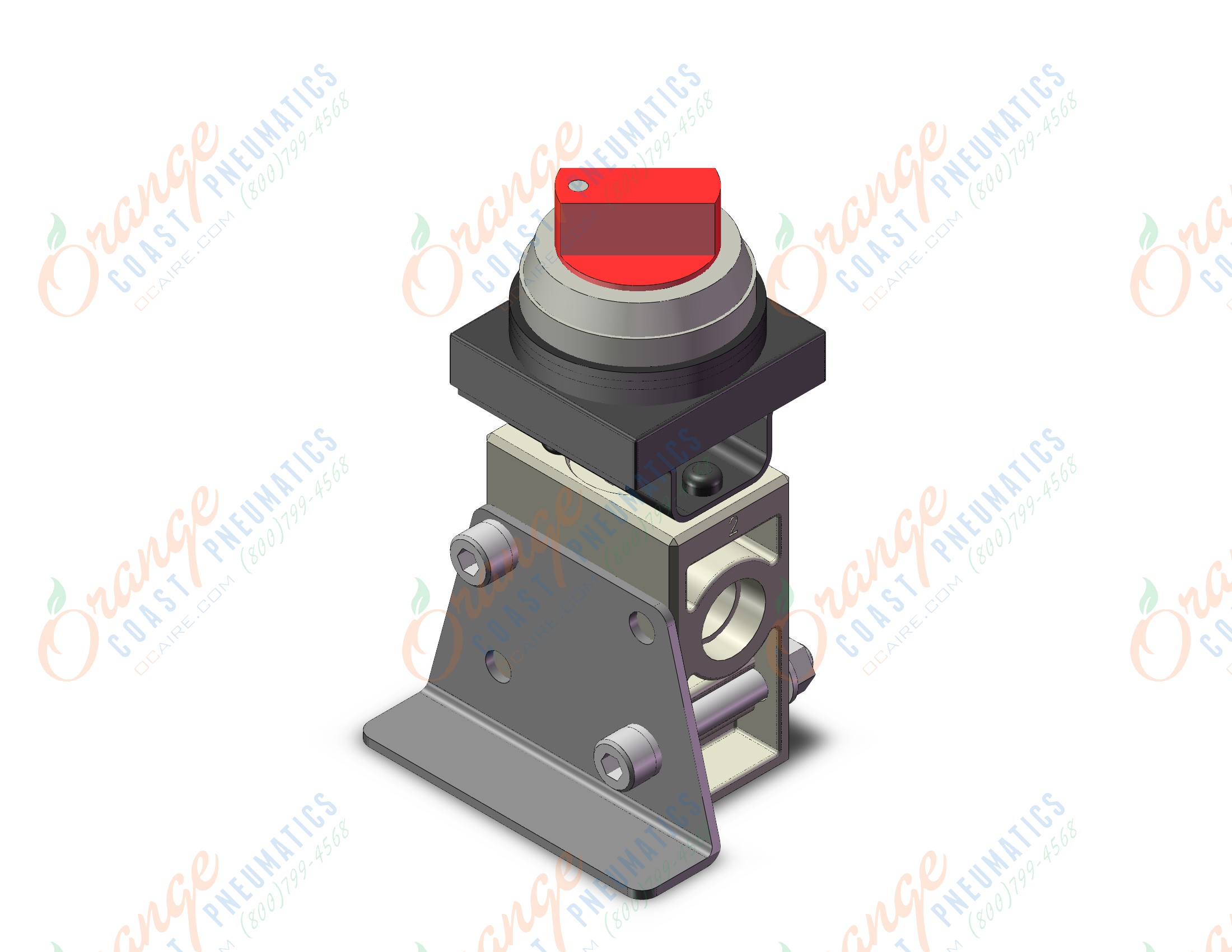 SMC VM230-N02-34RA-B valve, mech'l, VM (VFM/VZM) MECHANICAL VALVE