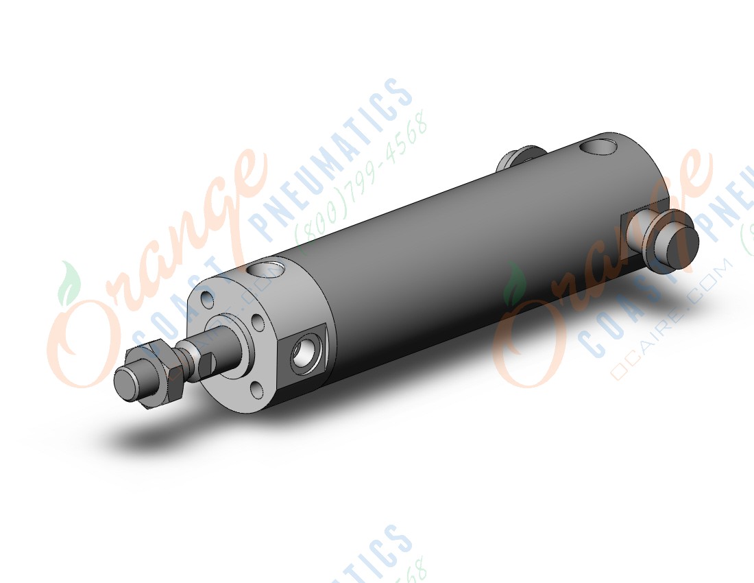 SMC CDG1TN32-75Z cylinder, CG/CG3 ROUND BODY CYLINDER