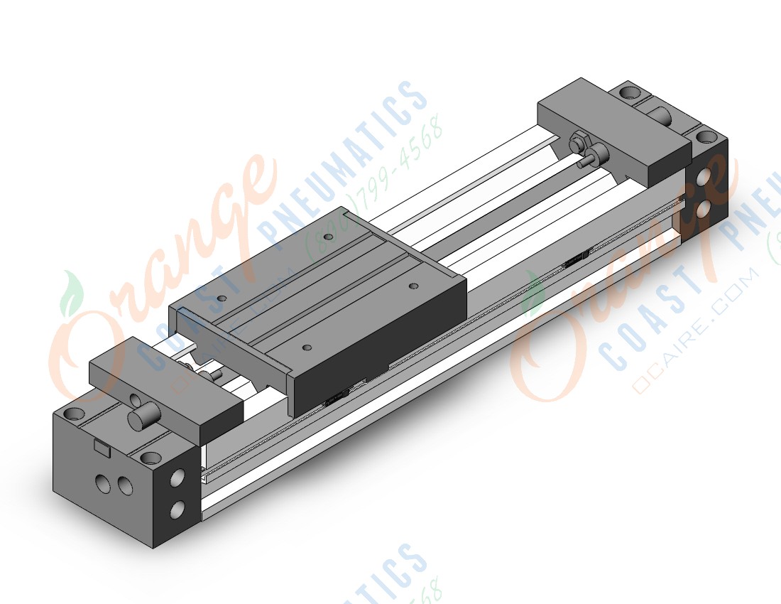 SMC MY1C40TNG-200L-M9BZ cyl, rodless, h/precision, MYC GUIDED CYLINDER