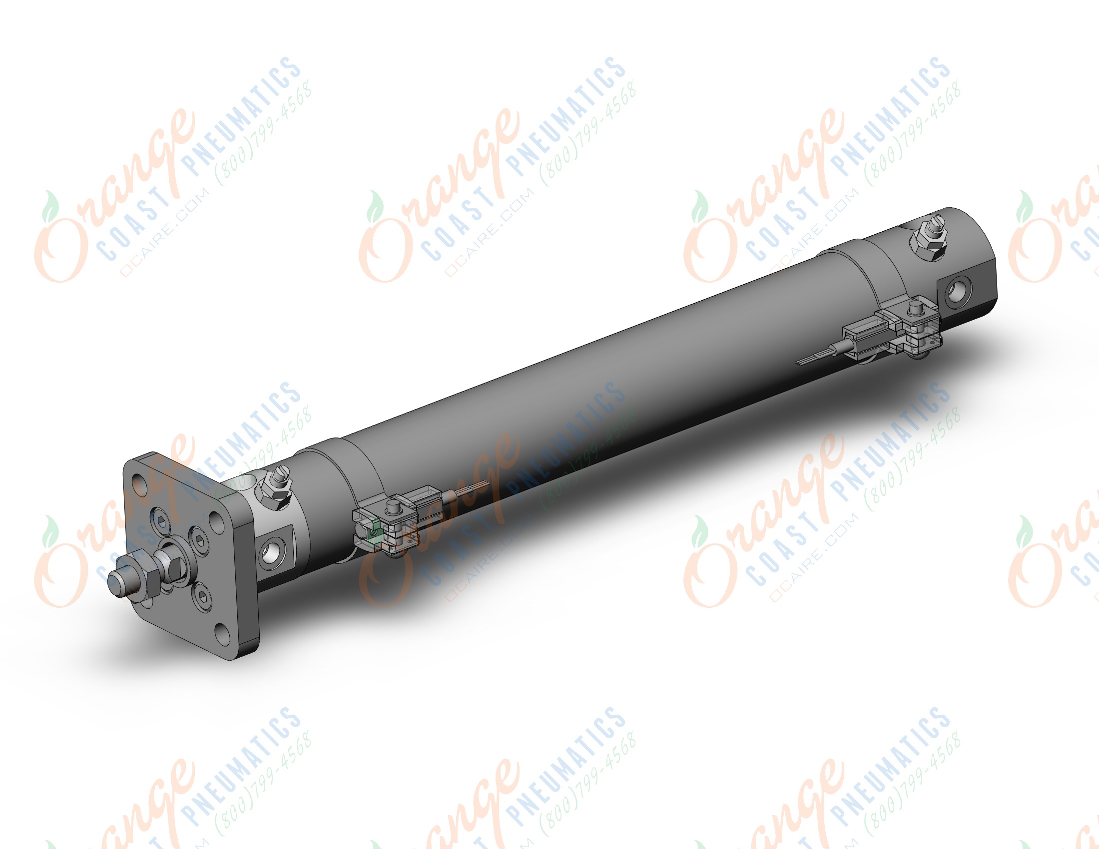 SMC NCDGFA20-0600-M9PSAPC cylinder, NCG ROUND BODY CYLINDER