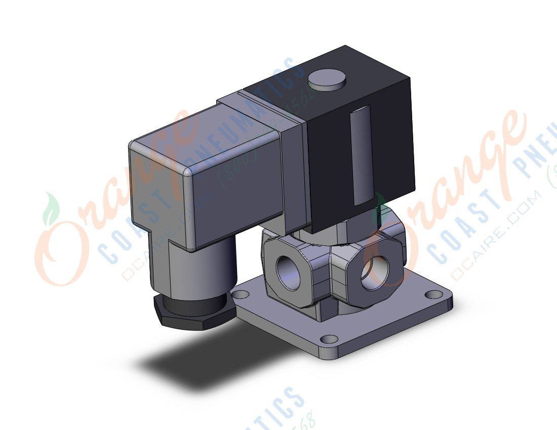 SMC VX3114H-01-1DLR1-B valve, media, VX3 3-WAY MEDIA VALVE