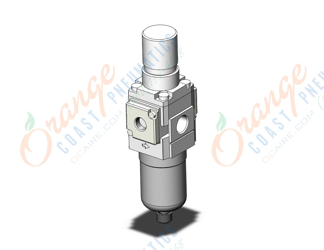 SMC AW20-F02-6C-B filter regulator, AW MASS PRO