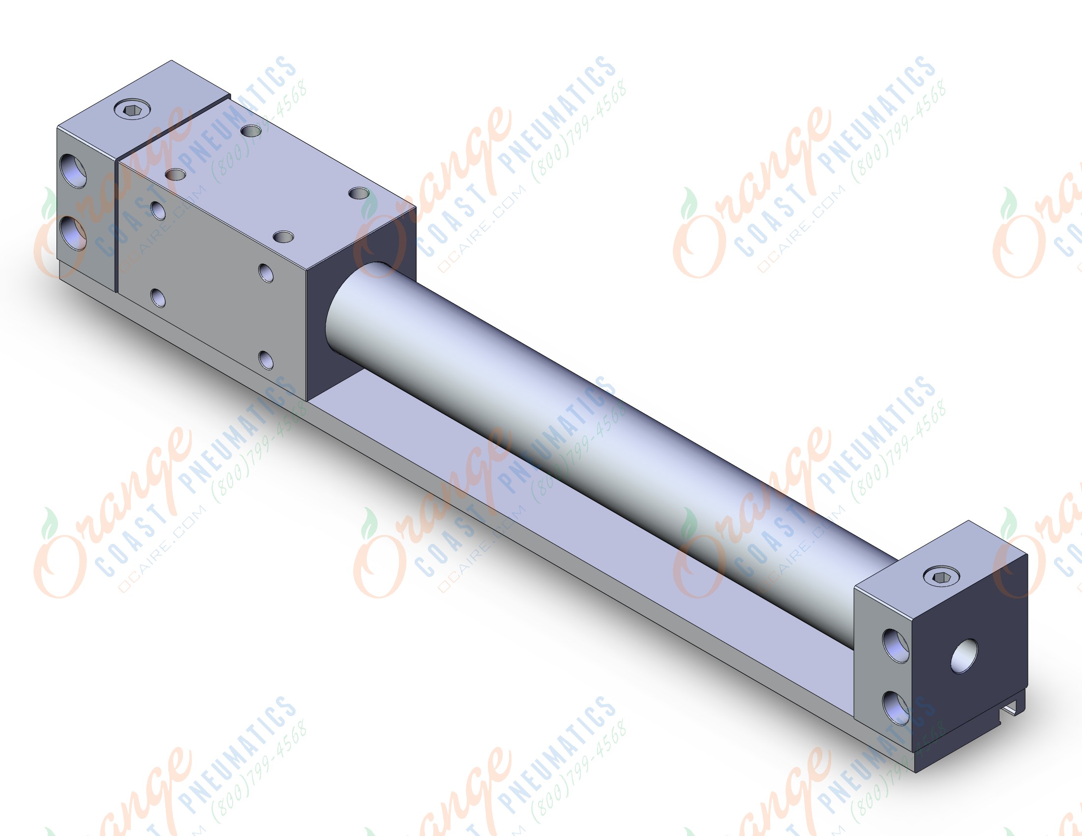 SMC CY3R25-200-M9P cylinder, CY3R MAGNETICALLY COUPLED CYL