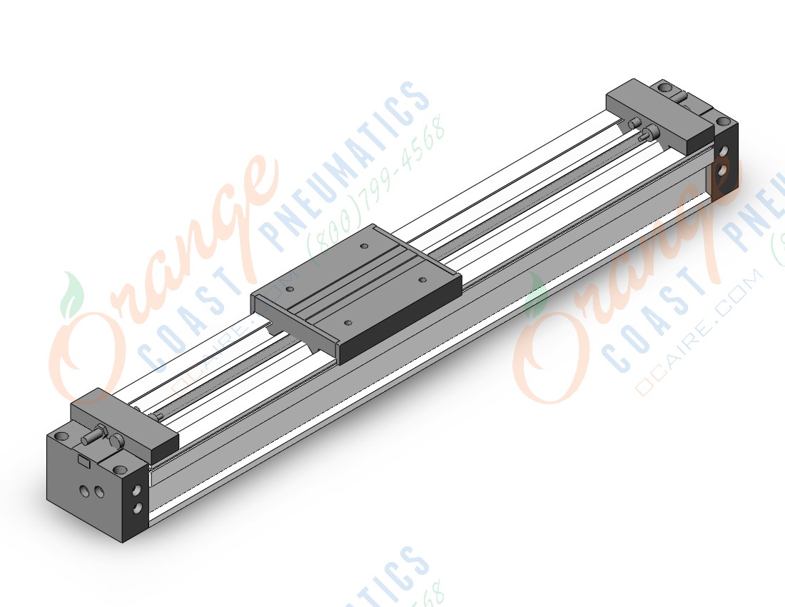 SMC MY1C63TNG-700L cyl, rodless, h/precision, MYC GUIDED CYLINDER