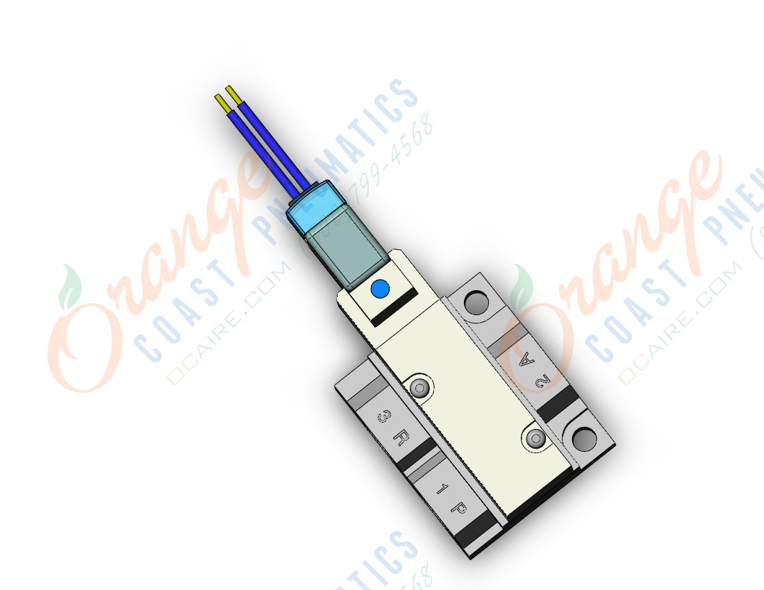 SMC VQZ235B-5G1-01T valve, VQZ200 VALVE, SOL 3-PORT