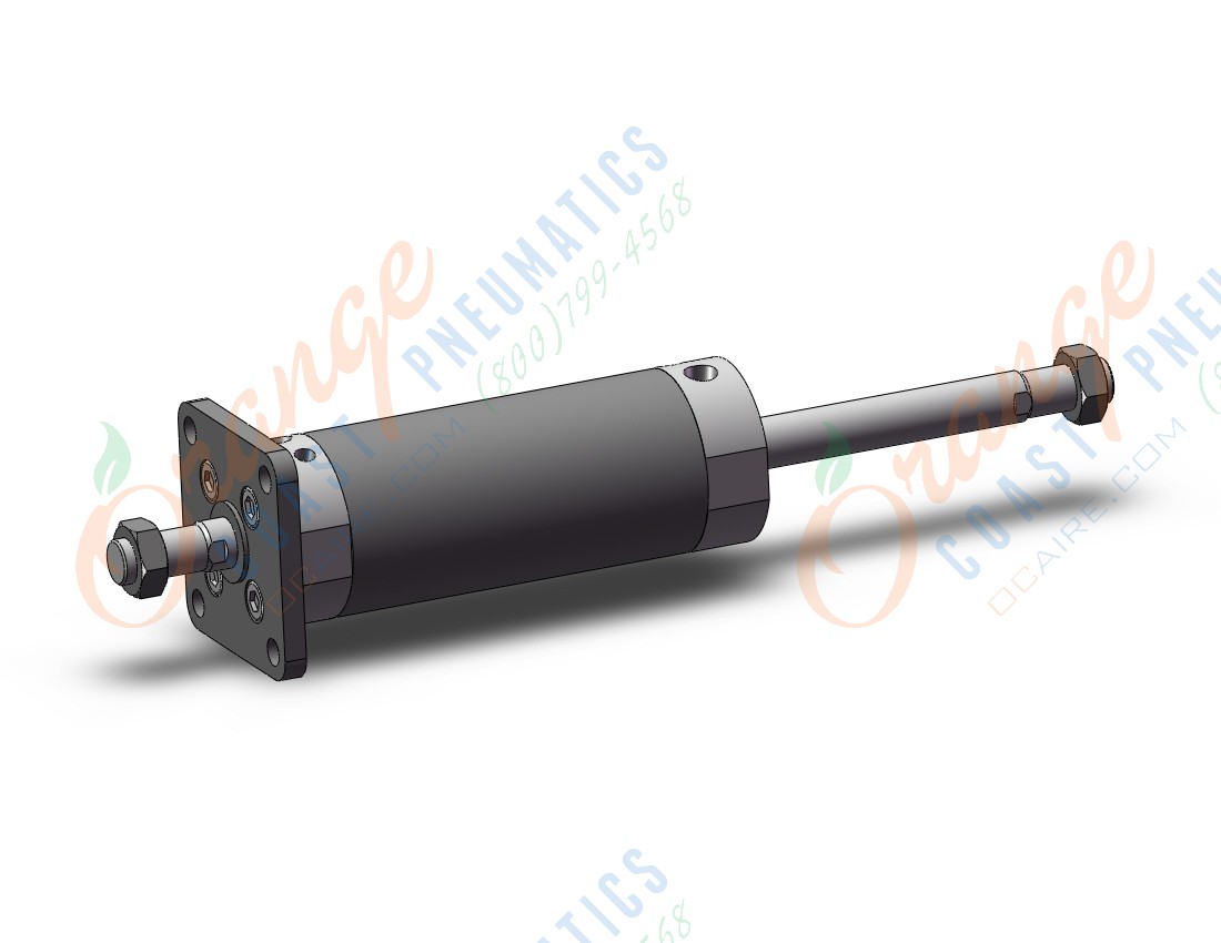 SMC CG1WFA63-100Z cylinder, CG/CG3 ROUND BODY CYLINDER