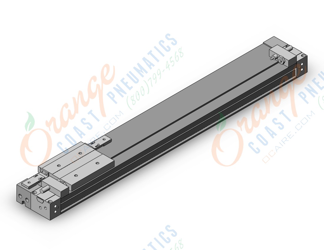 SMC MY1H20-400LW cyl, rodless, h/precision, MYH GUIDED CYLINDER