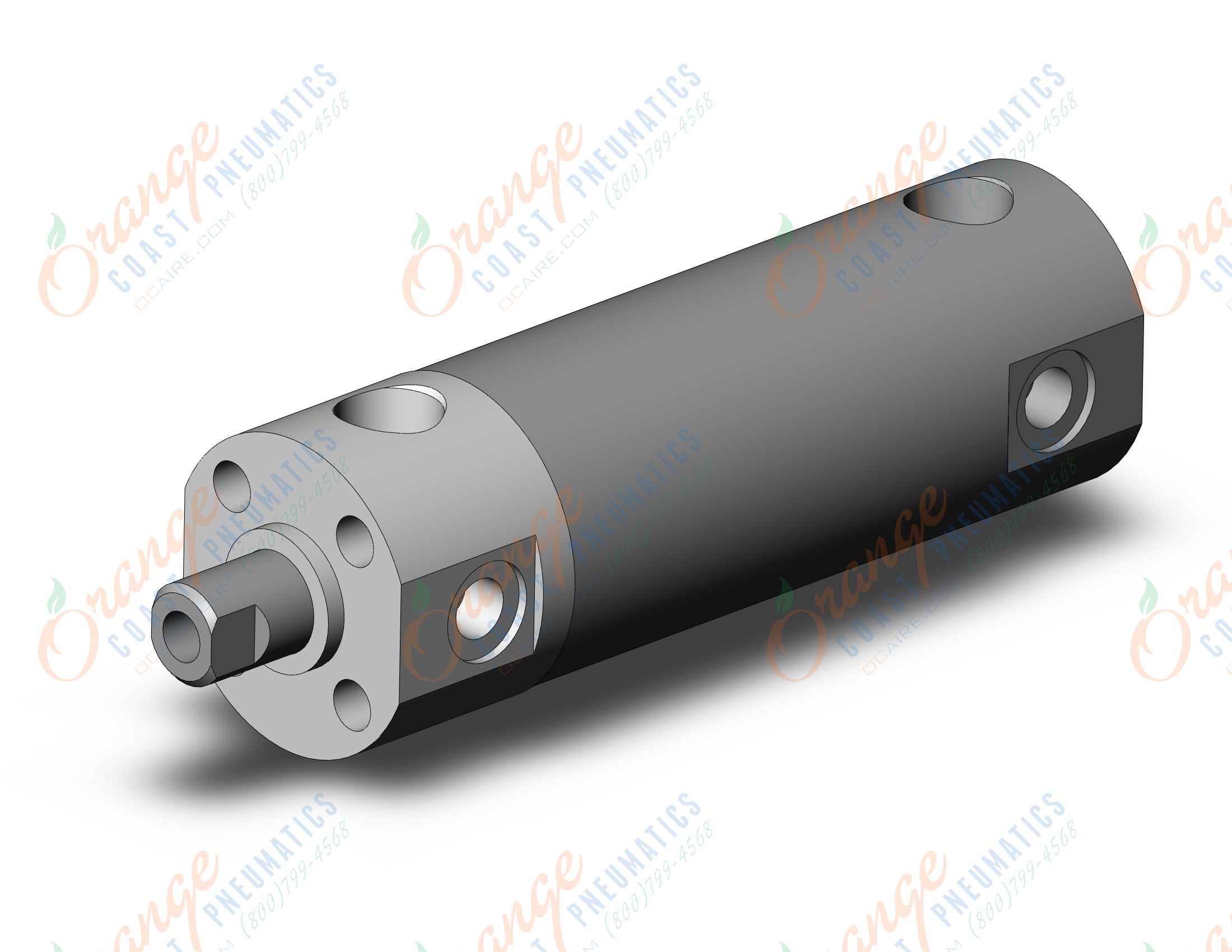 SMC CDG1BN25-25FZ cylinder, CG/CG3 ROUND BODY CYLINDER