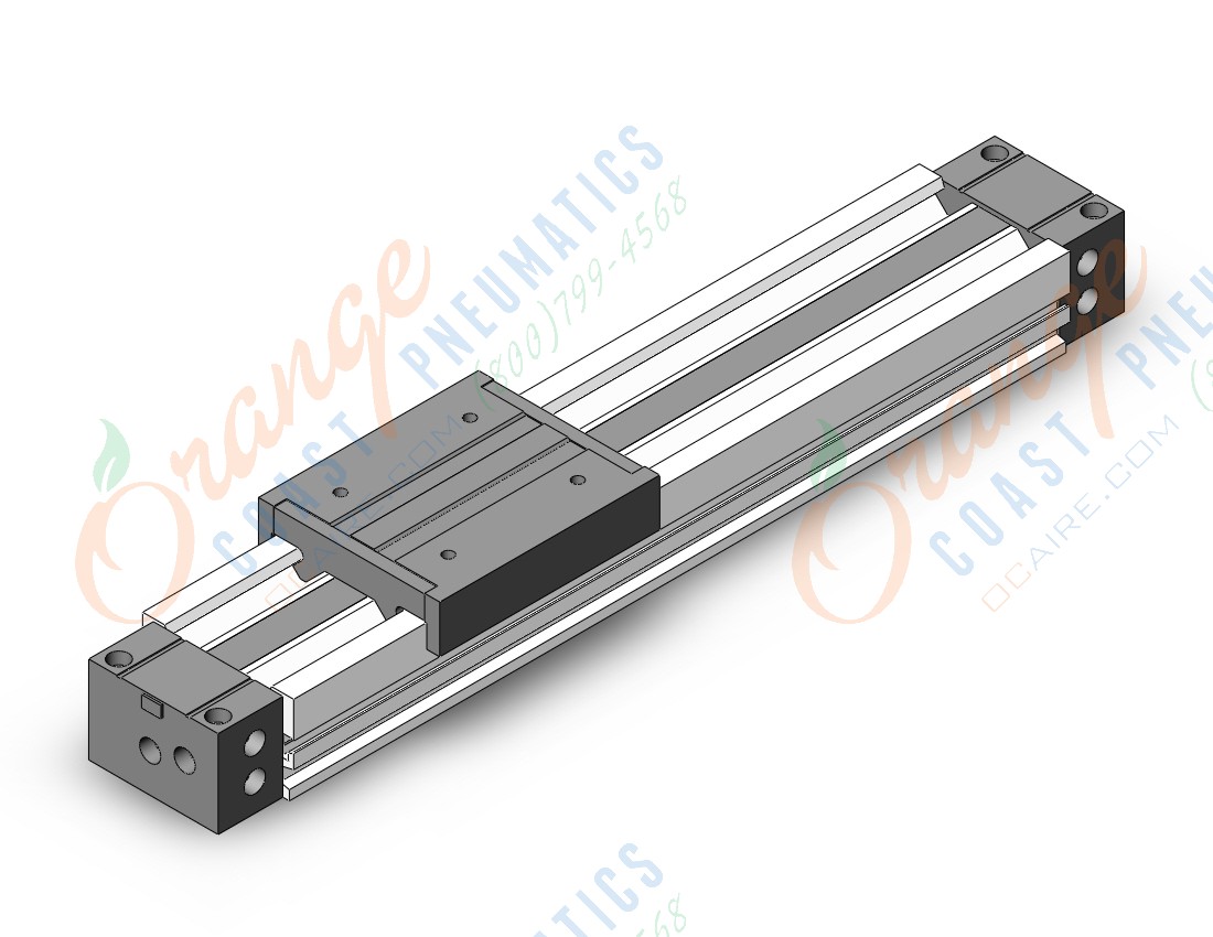 SMC MY1C25TFG-200 cyl, rodless, h/precision, MYC GUIDED CYLINDER