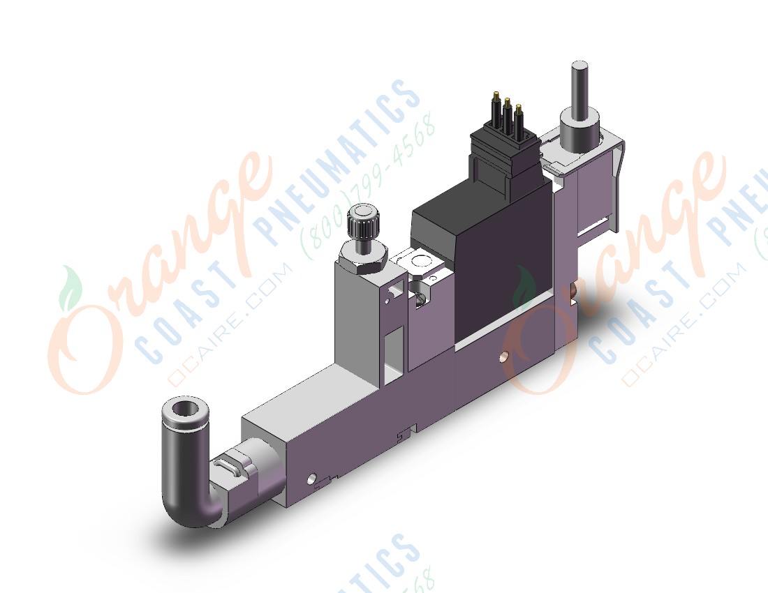 SMC ZB0311-J15L-P1-LN3 compact vacuum ejector unit, ZA COMPACT VACUUM EJECTOR