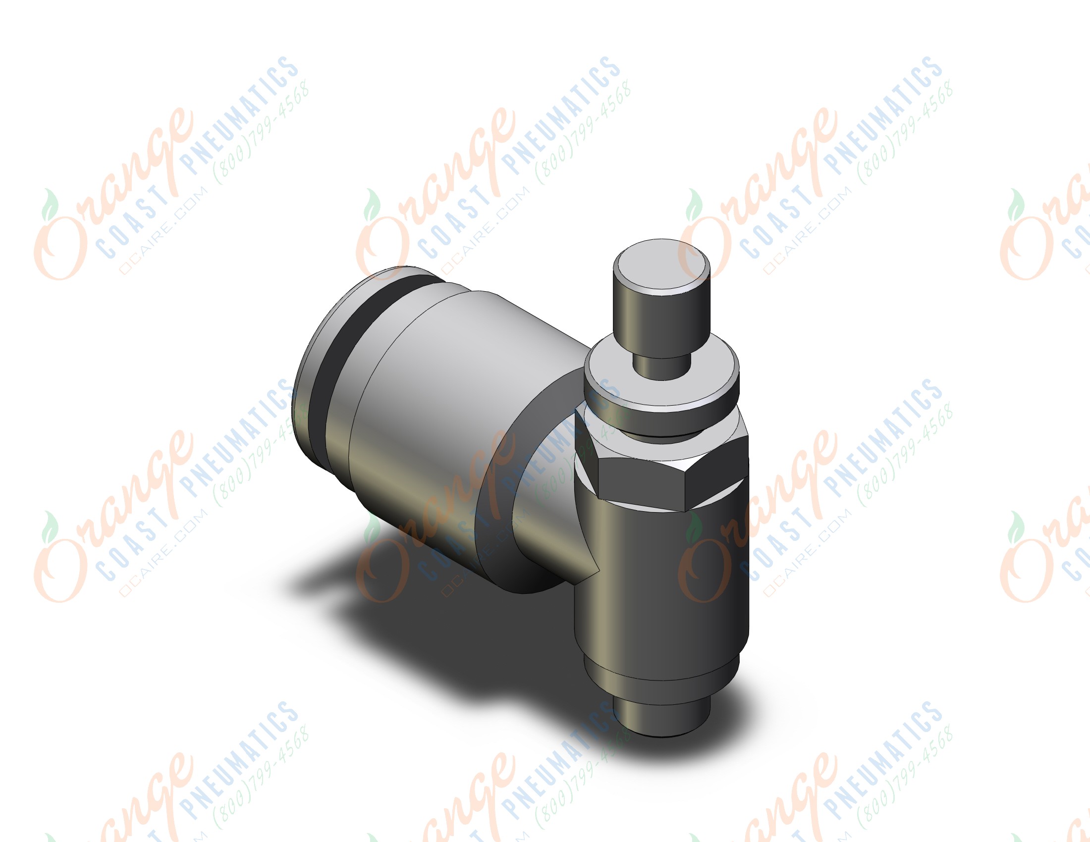 SMC AS1211-M5-F06-J speed control w/fitting, AS FLOW CONTROL