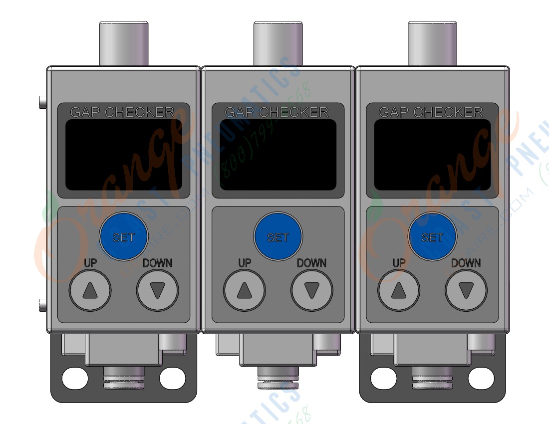 SMC ISA3-HCP-M3NB gap checker, h range, rc, pnp, ISA2 AIR CATCH SENSOR