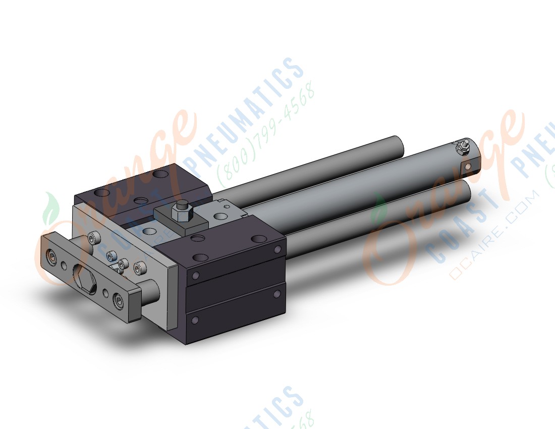 SMC MLGCMB20-150-E cylinder, MLGC FINE LOCK CYL W/GUIDE