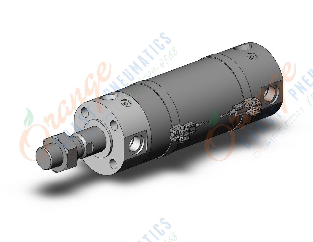 SMC CDG1BA50-75Z-M9PSDPC cylinder, CG/CG3 ROUND BODY CYLINDER