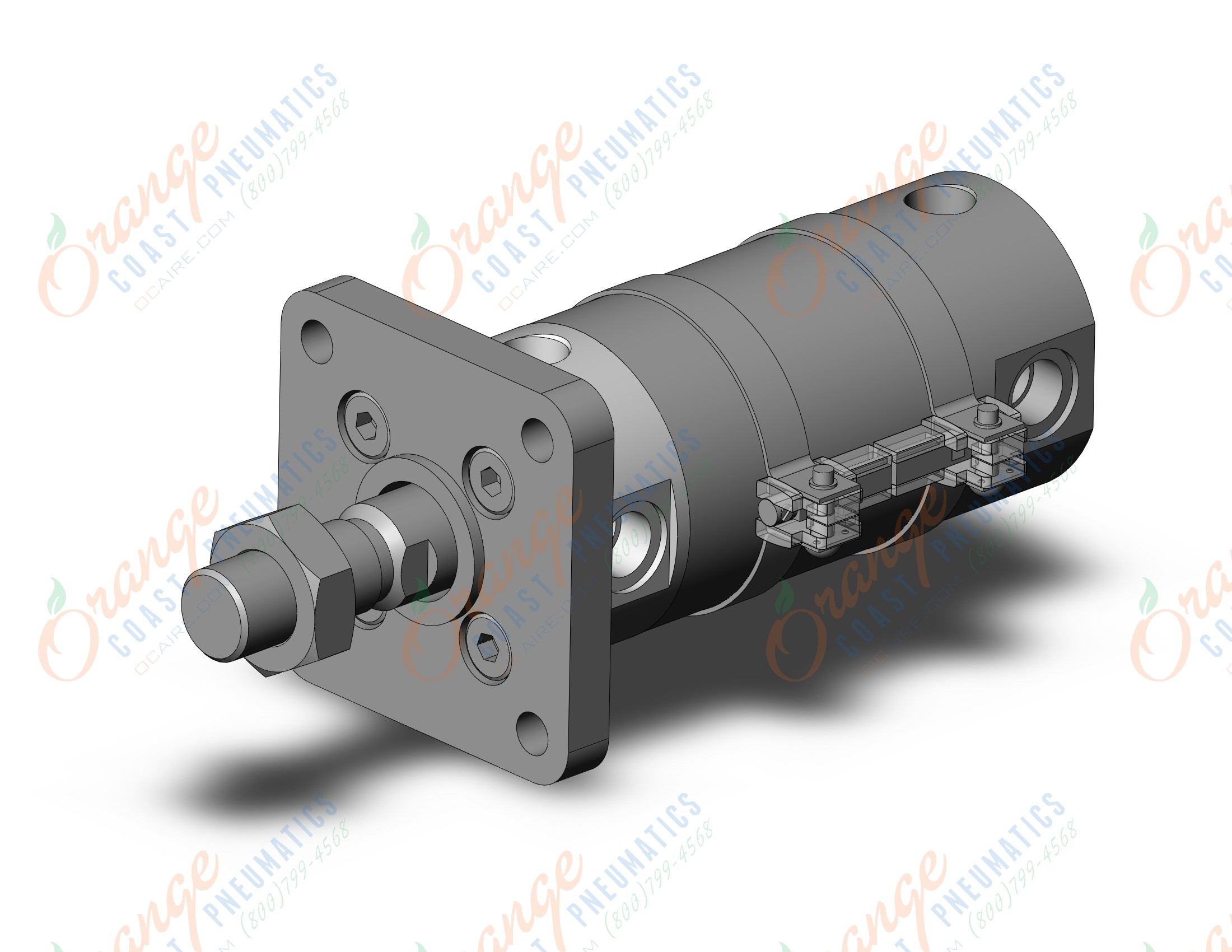 SMC CDG1FN40-25Z-A93L cylinder, CG/CG3 ROUND BODY CYLINDER