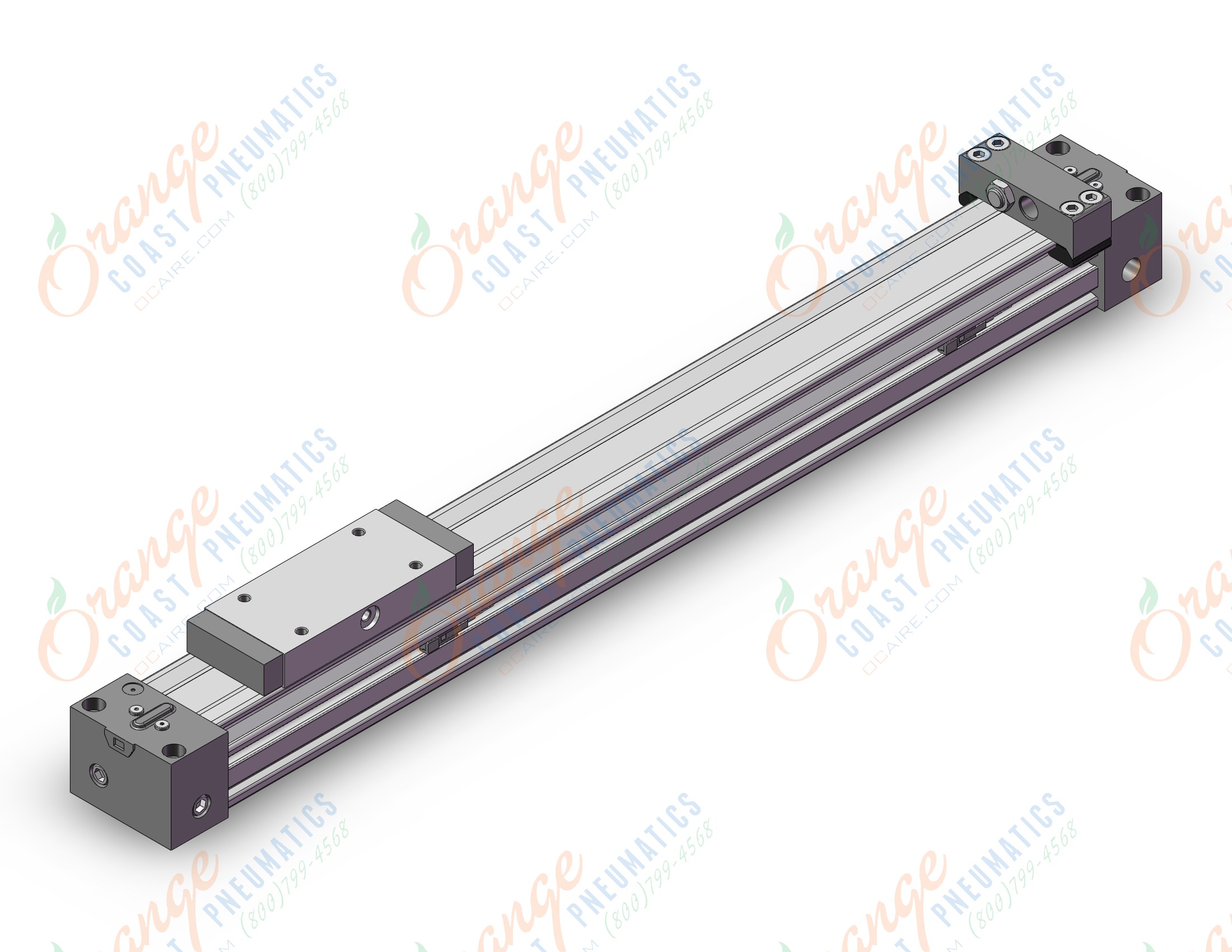 SMC MY1B25-300SAZ-M9PZ cyl, rodless, h/precision, MY1B GUIDED CYLINDER