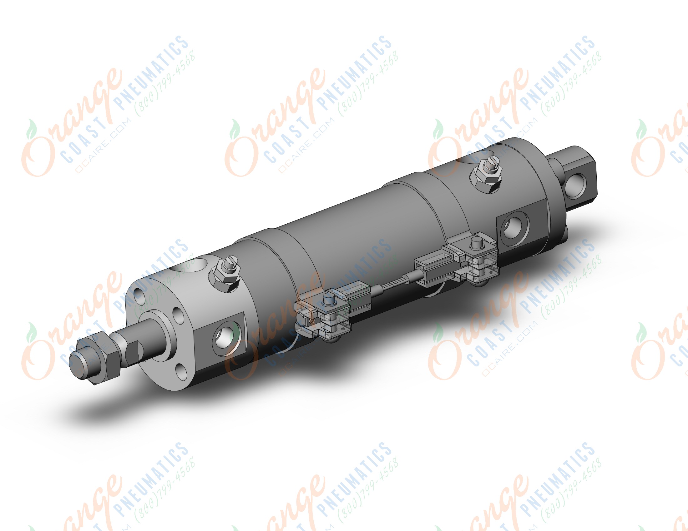 SMC NCDGCA25-0200-M9PSDPC cylinder, NCG ROUND BODY CYLINDER