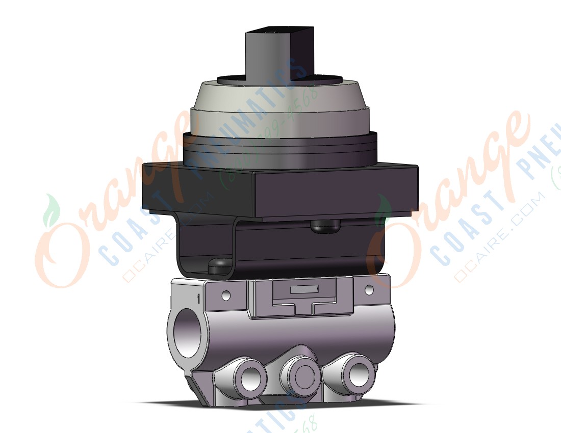 SMC VM120U-01-34BA mech valve, VM (VFM/VZM) MECHANICAL VALVE