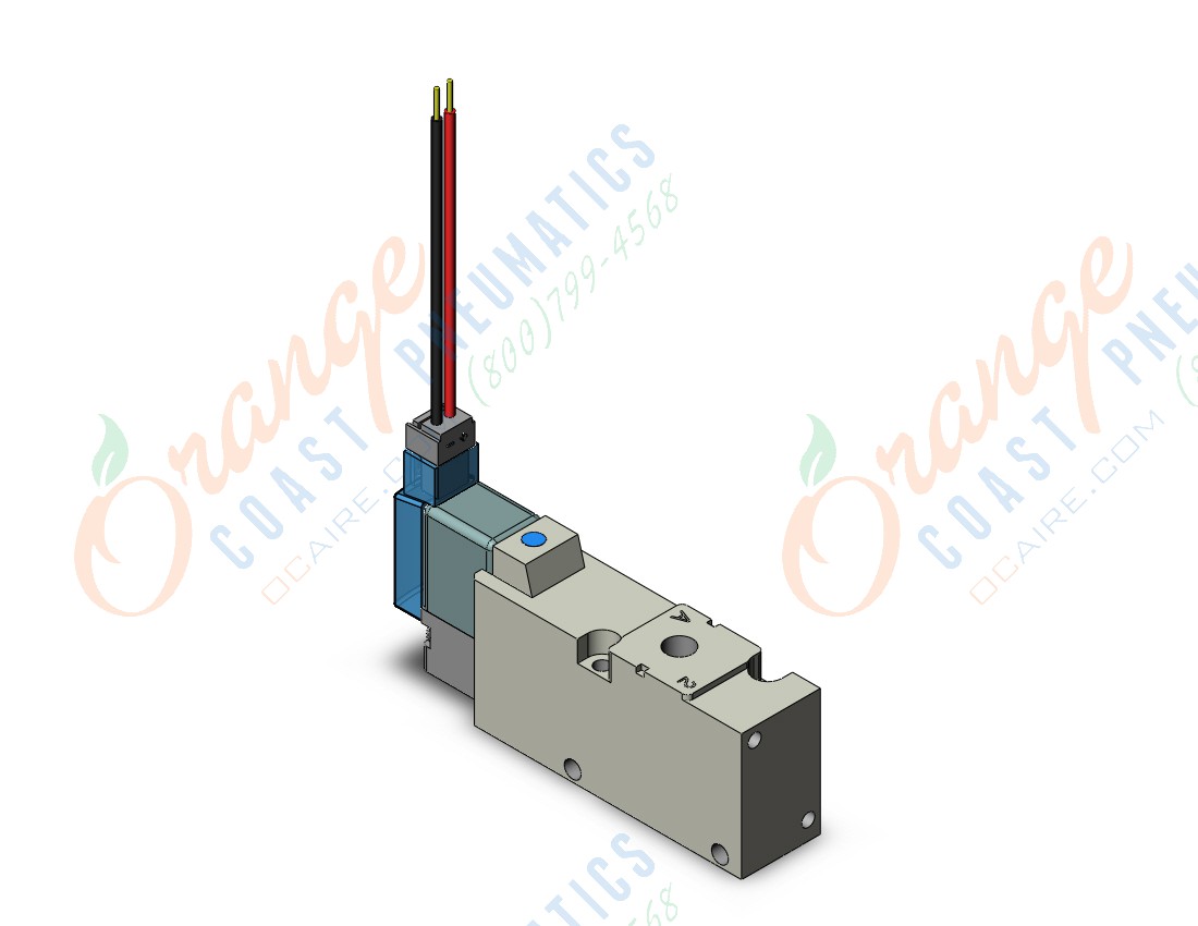 SMC VQZ212B-5M1-M5 valve, VQZ200 VALVE, SOL 3-PORT