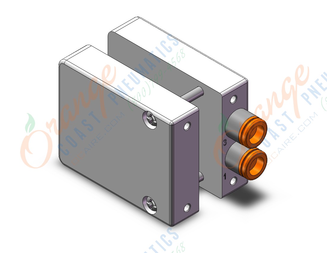 SMC VV100-10-01U1-N7F1 manifold, non plug-in, SS3Y1 MANIFOLD SY100