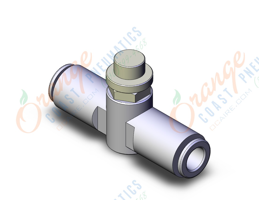 SMC AS2051FG-08-J speed control, FLOW CONTROL W/FITTING