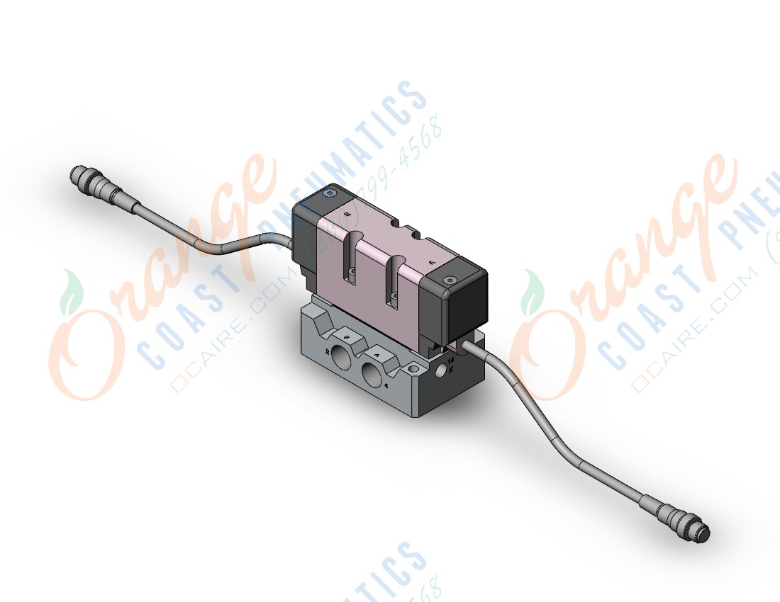 SMC VQ7-6-FG-D-1ZA03TSC valve iso dbl sol size 1, VS7-6 SOL VALVE 4/5 PORT