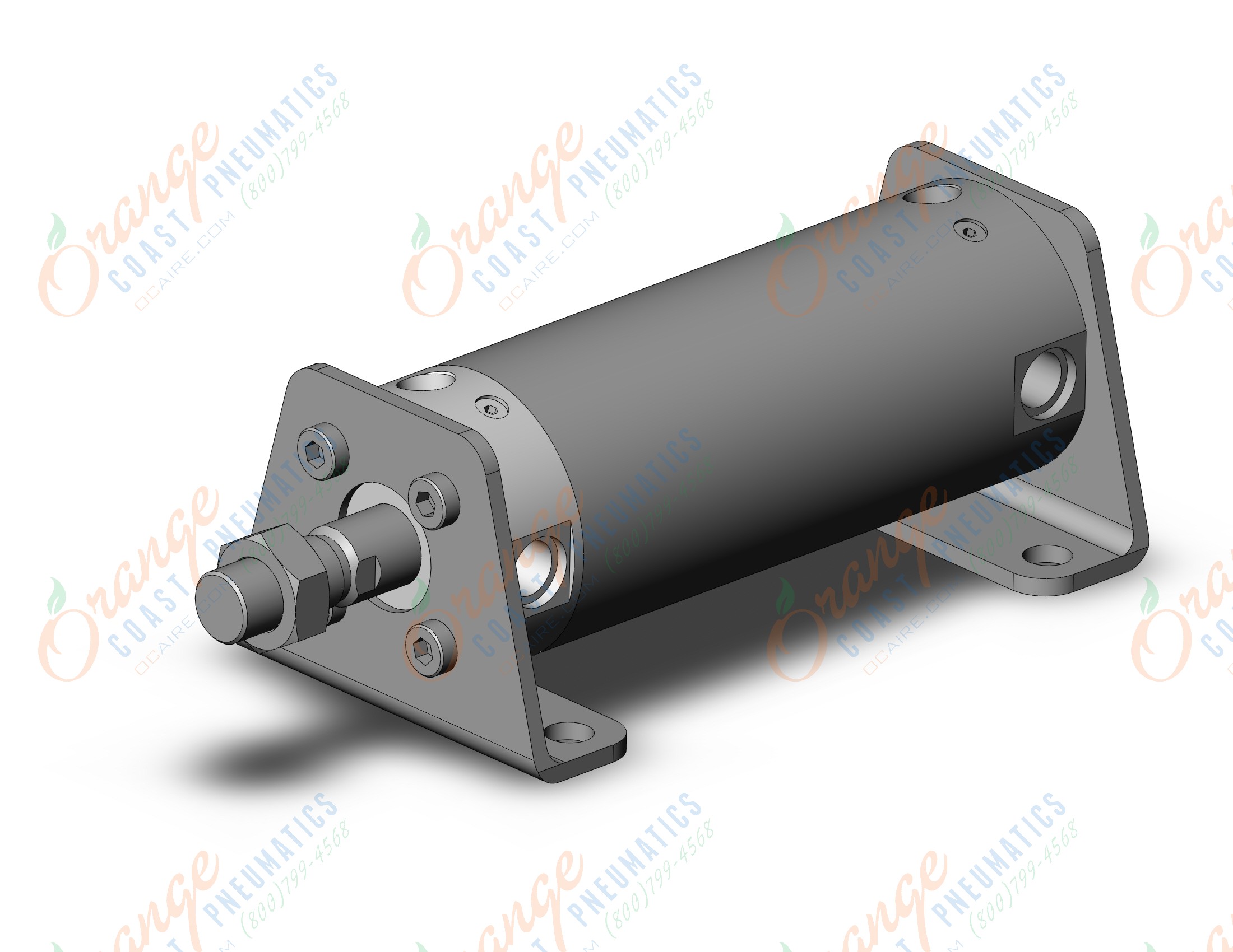 SMC CDG1LA63-100Z cylinder, CG/CG3 ROUND BODY CYLINDER