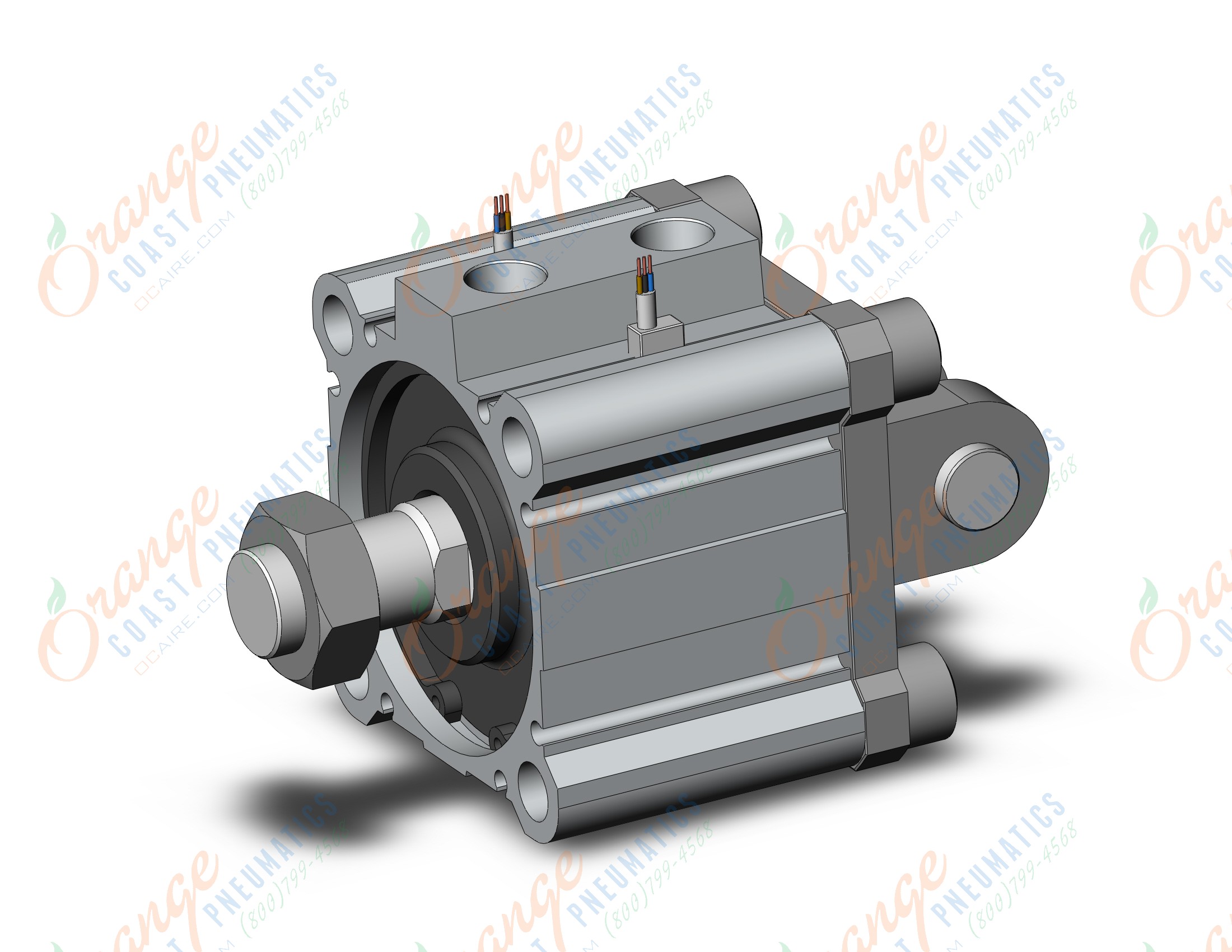 SMC CDQ2D63-10DCMZ-M9PVL cylinder, CQ2-Z COMPACT CYLINDER