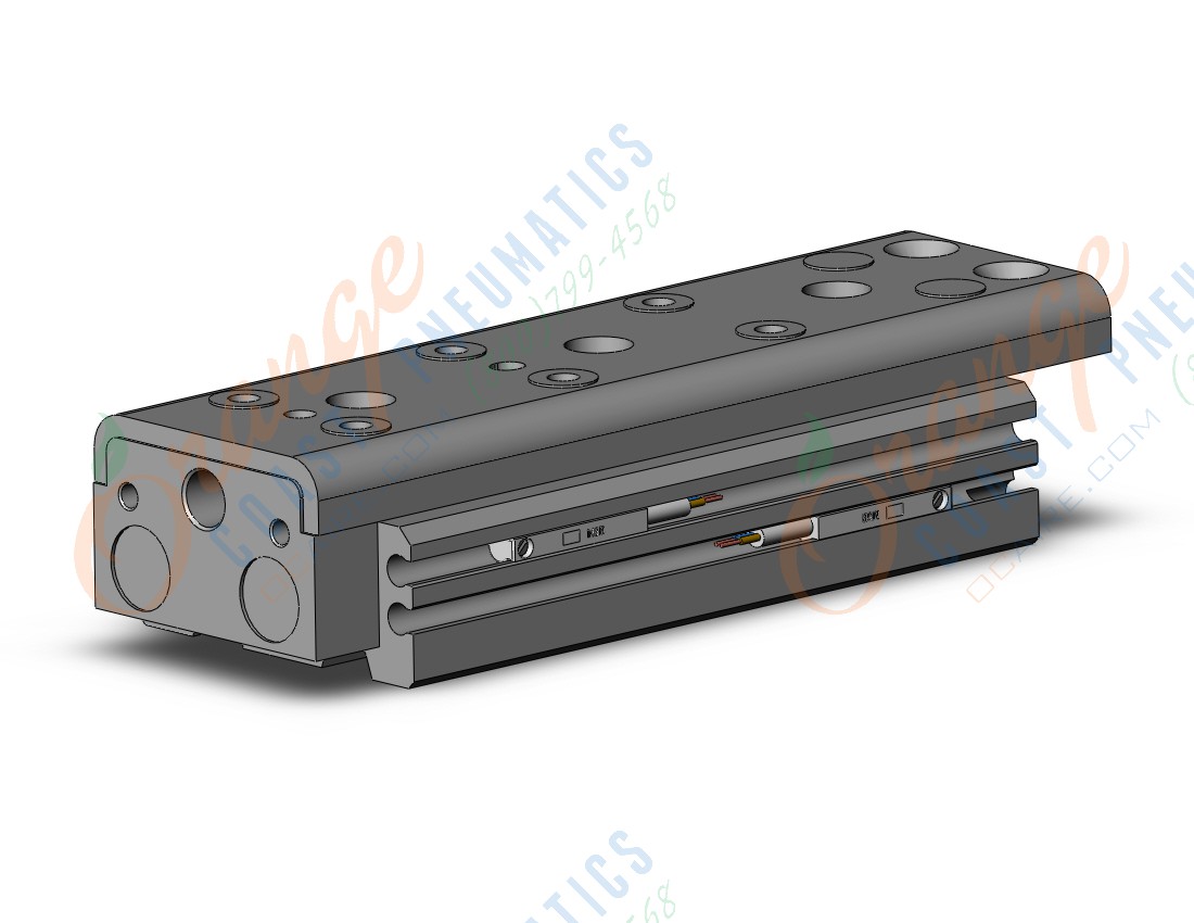 SMC MXQ12-50Z3-M9BM cyl, high precision, guide, MXQ GUIDED CYLINDER