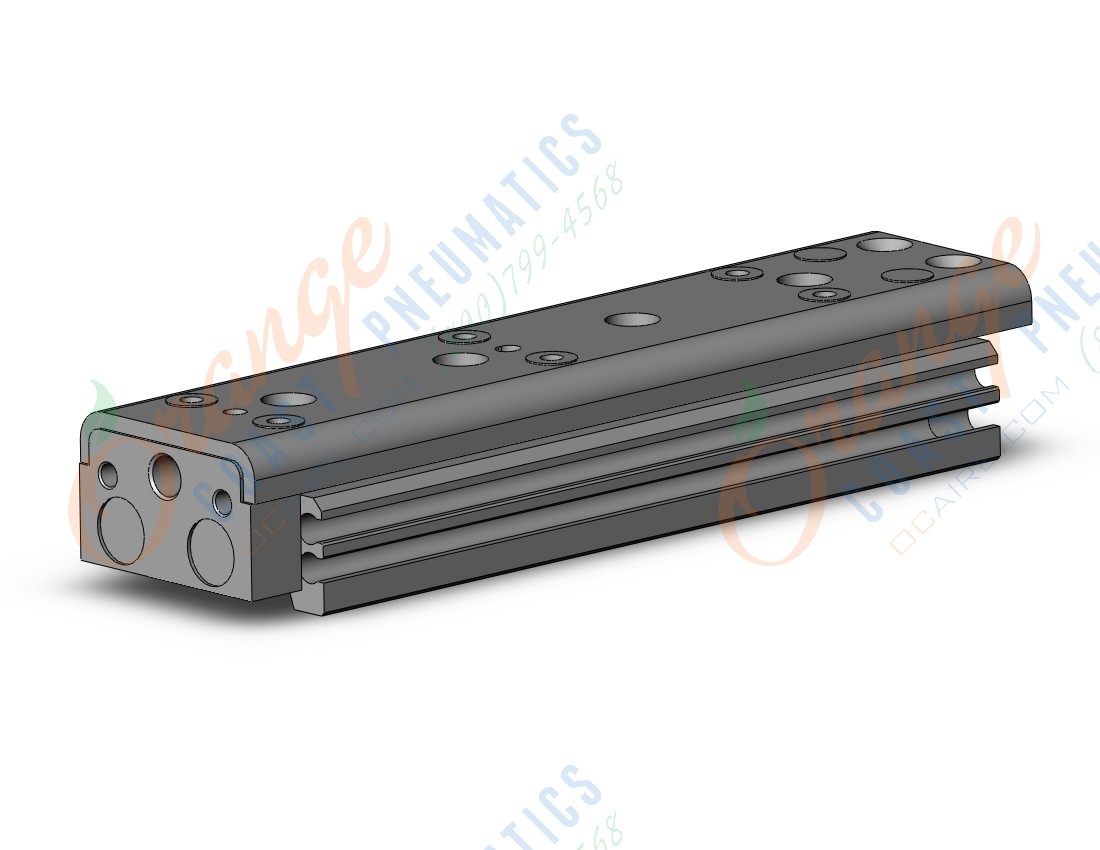 SMC MXQ8-50Z3 cyl, high precision, guide, MXQ GUIDED CYLINDER