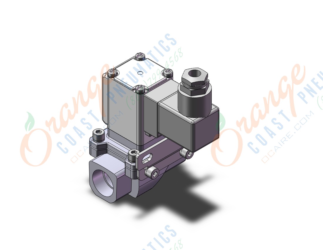 SMC VXZ242GGBXBC valve, VXD/VXZ 2-WAY MEDIA VALVE