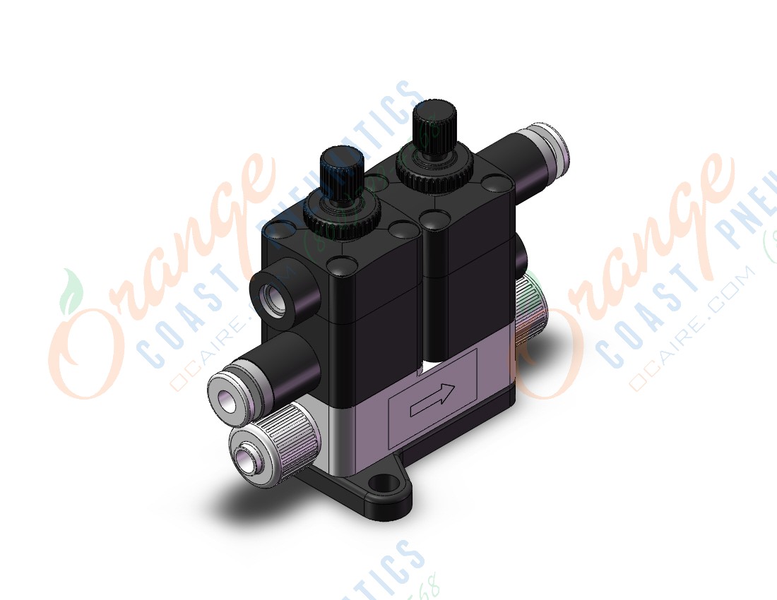 SMC LVD13U-S04 valve, FLUOROPOLYMER VALVES & REG