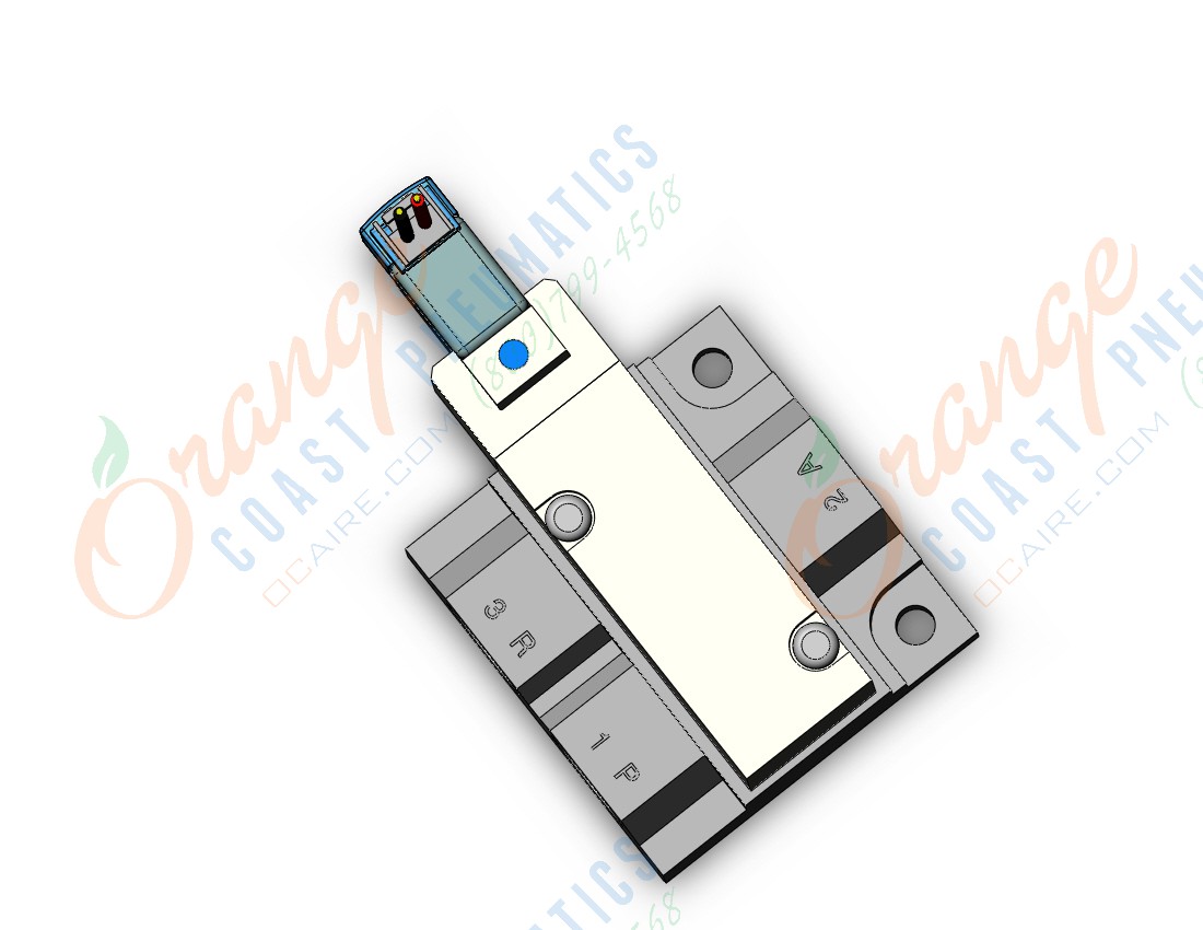 SMC VQZ315K-6M1-02 valve, VQZ300 VALVE, SOL 3-PORT