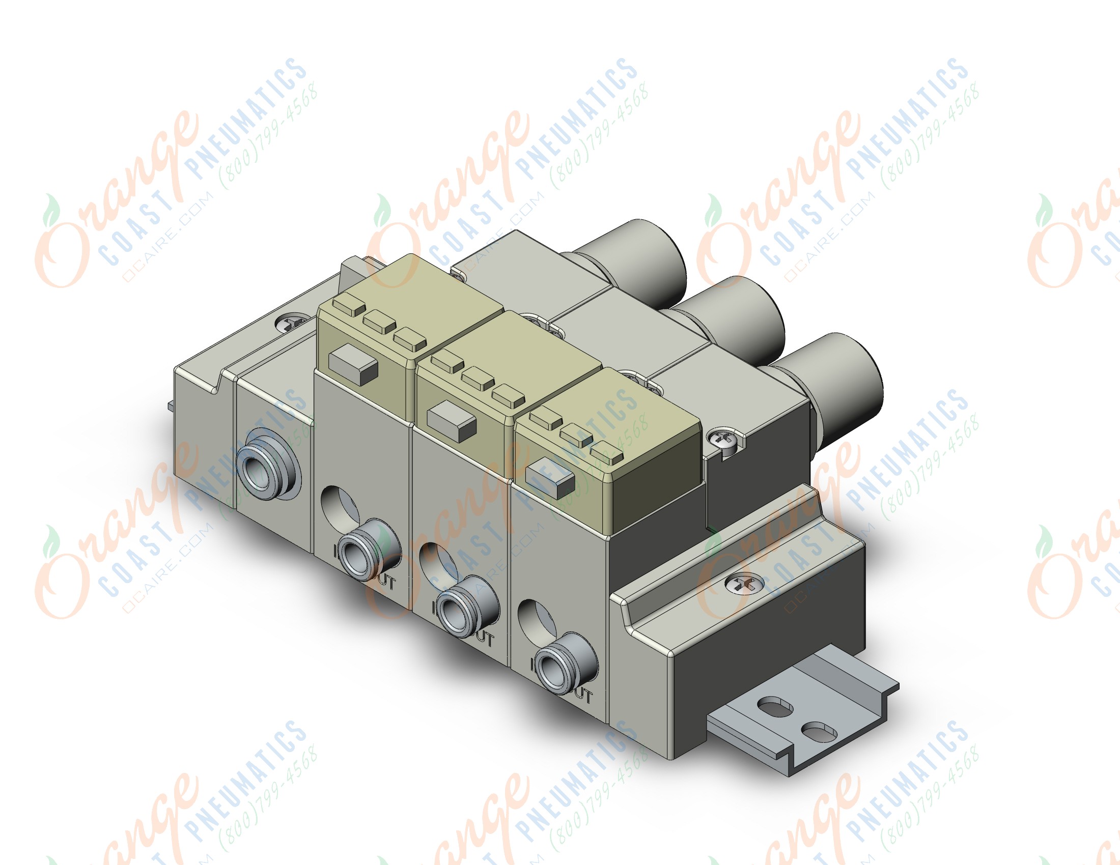 SMC ARM11AA1-358-LZA-P compact mfld regulator, ARM11 MANIFOLD REGULATOR