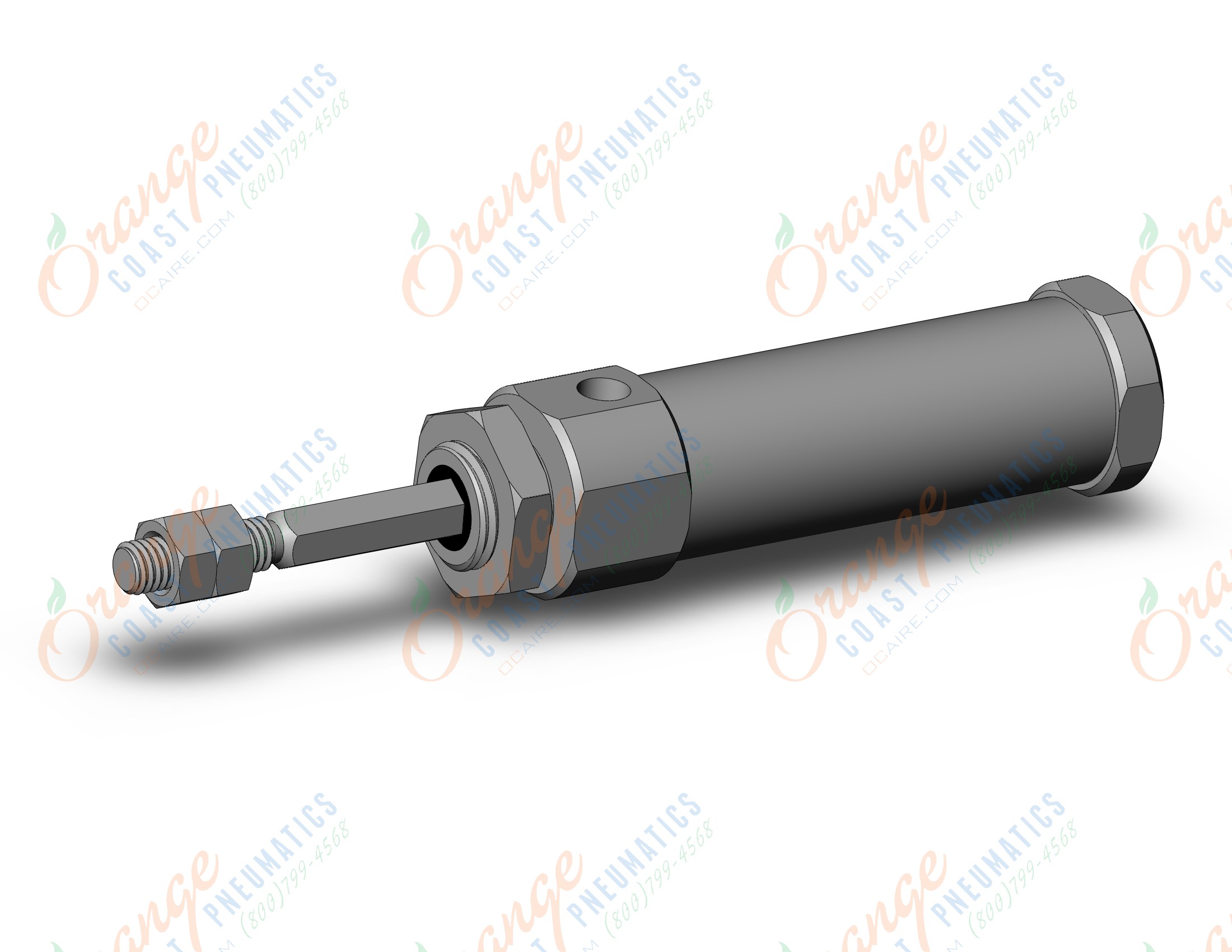 SMC CDJ2KB16-15TZ-A base cylinder, CJ2 ROUND BODY CYLINDER