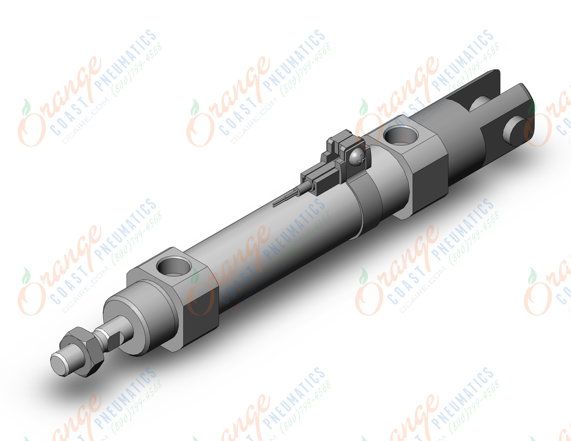 SMC CDM2D20-50Z-M9BLS cylinder, CM2/CM3 ROUND BODY CYLINDER