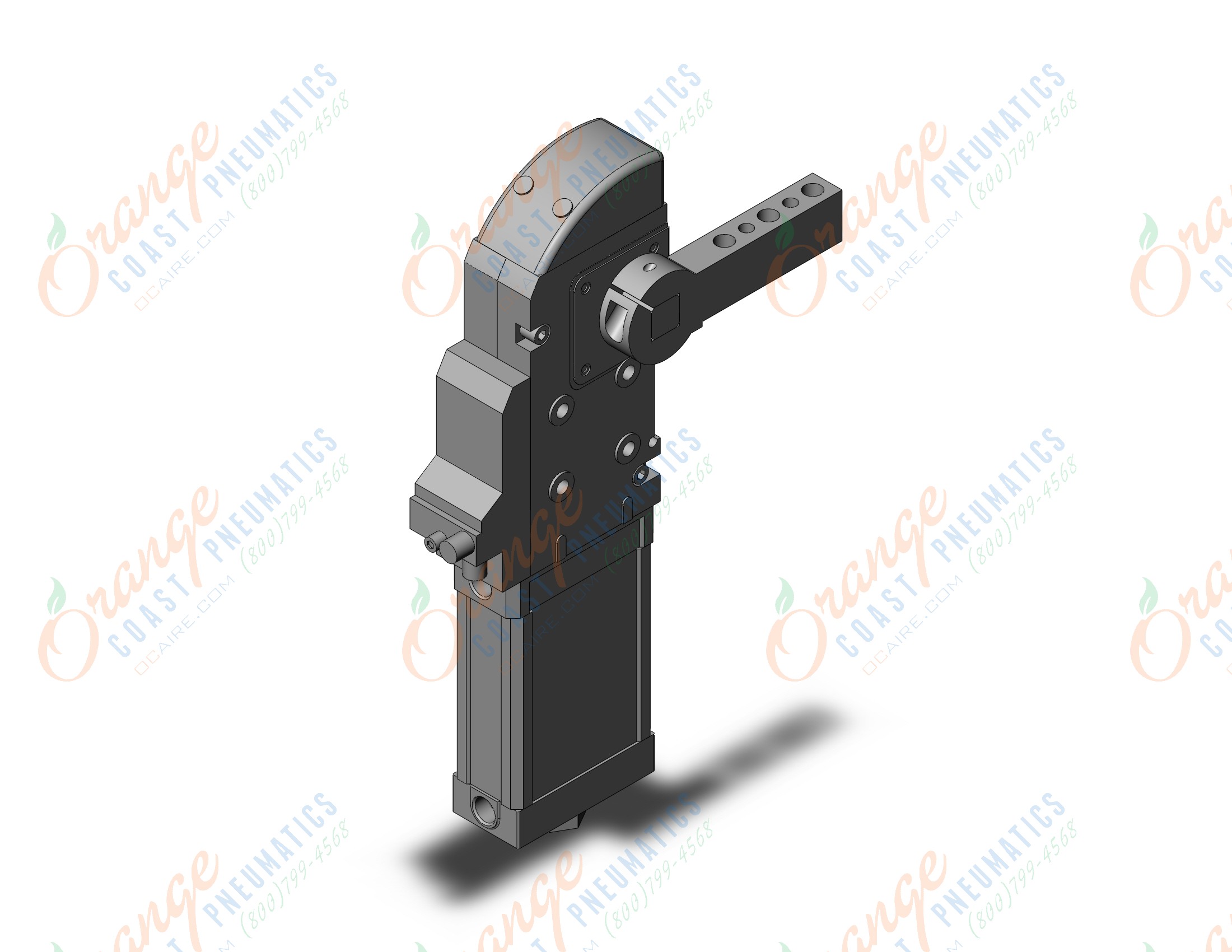 SMC CKZ2N50-90R-X167USA-AA005 slim line clamp, CKZN SLIM LINE CLAMP CYLINDER