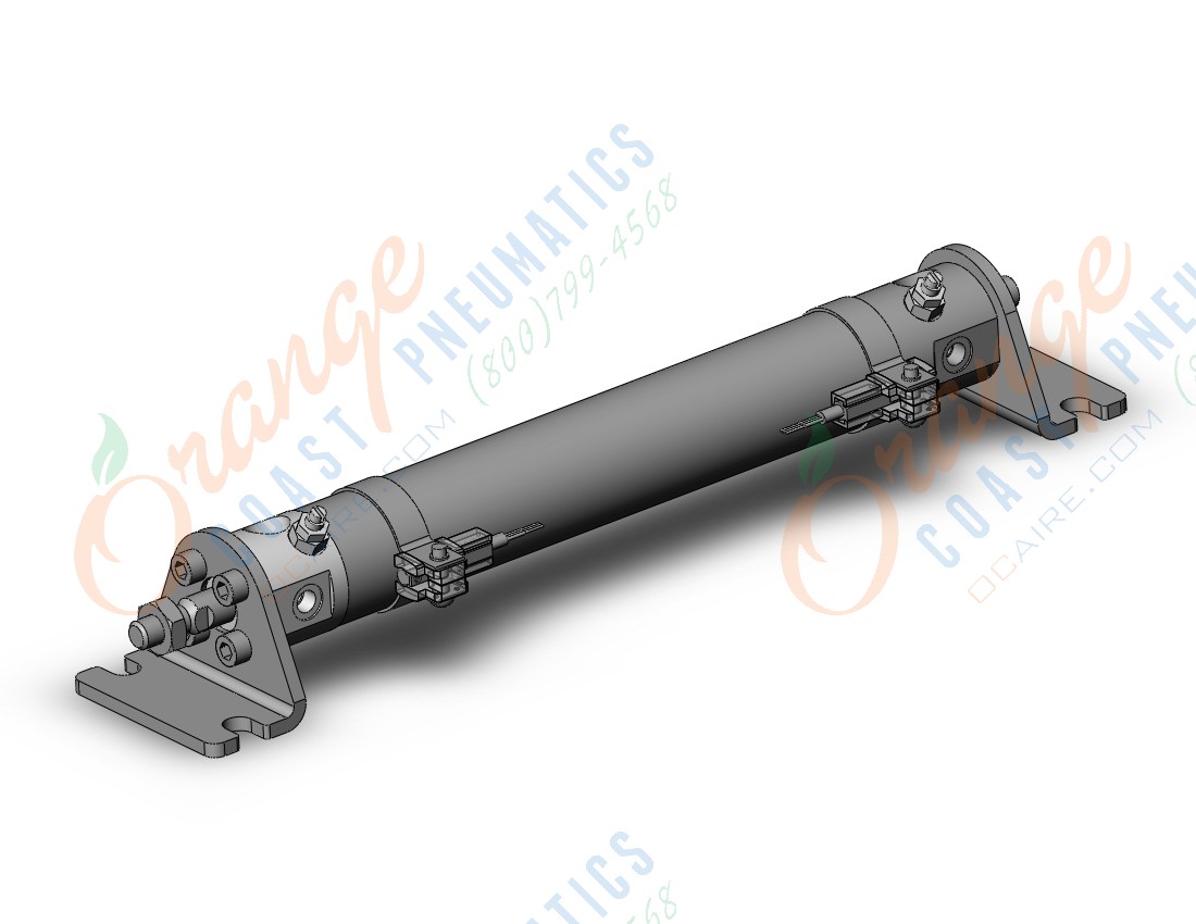 SMC NCDGLA20-0500-M9PSAPC-XC37 cylinder, NCG ROUND BODY CYLINDER