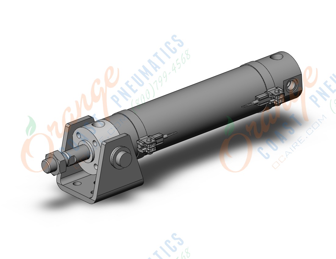 SMC NCDGUN32-0500-M9PSAPC cylinder, NCG ROUND BODY CYLINDER