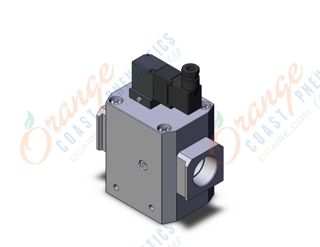 SMC AV5000-10-5DZB-Q valve, soft start 3/4,1, AV SOFT START UP BODY PORT