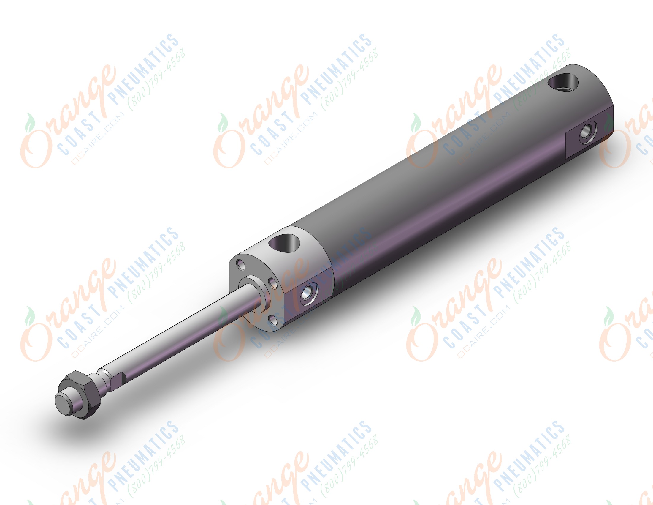 SMC CDG1BN20-50TZ cylinder, CG/CG3 ROUND BODY CYLINDER