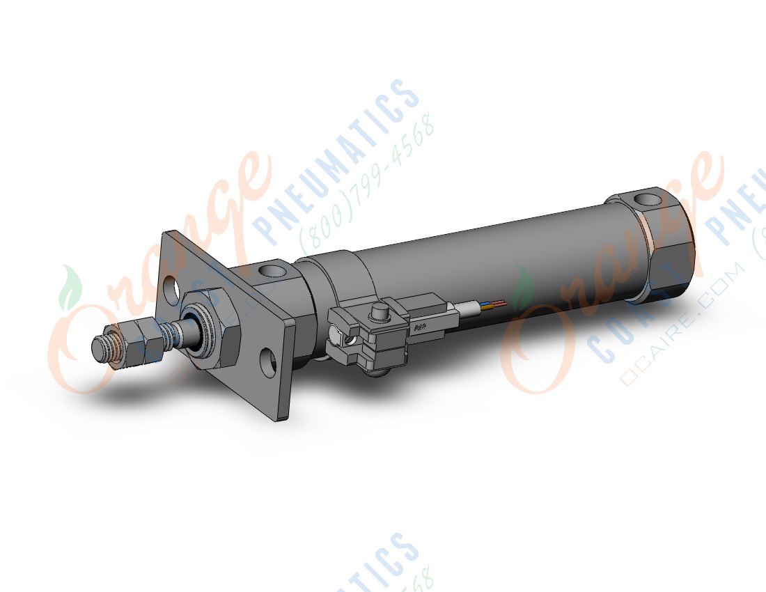 SMC CDJ2F16-45Z-A93LS-B cylinder, CJ2 ROUND BODY CYLINDER