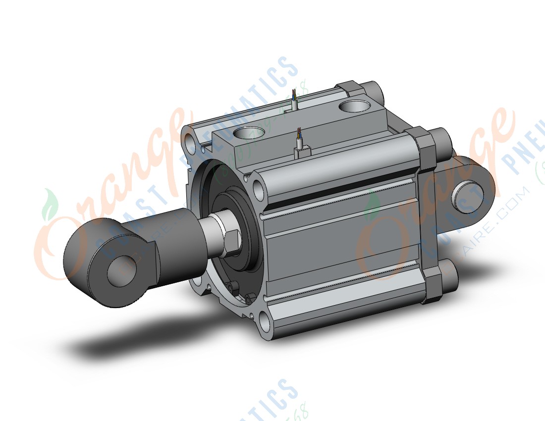 SMC CDQ2D80-40DCMZ-V-M9BVL cylinder, CQ2-Z COMPACT CYLINDER