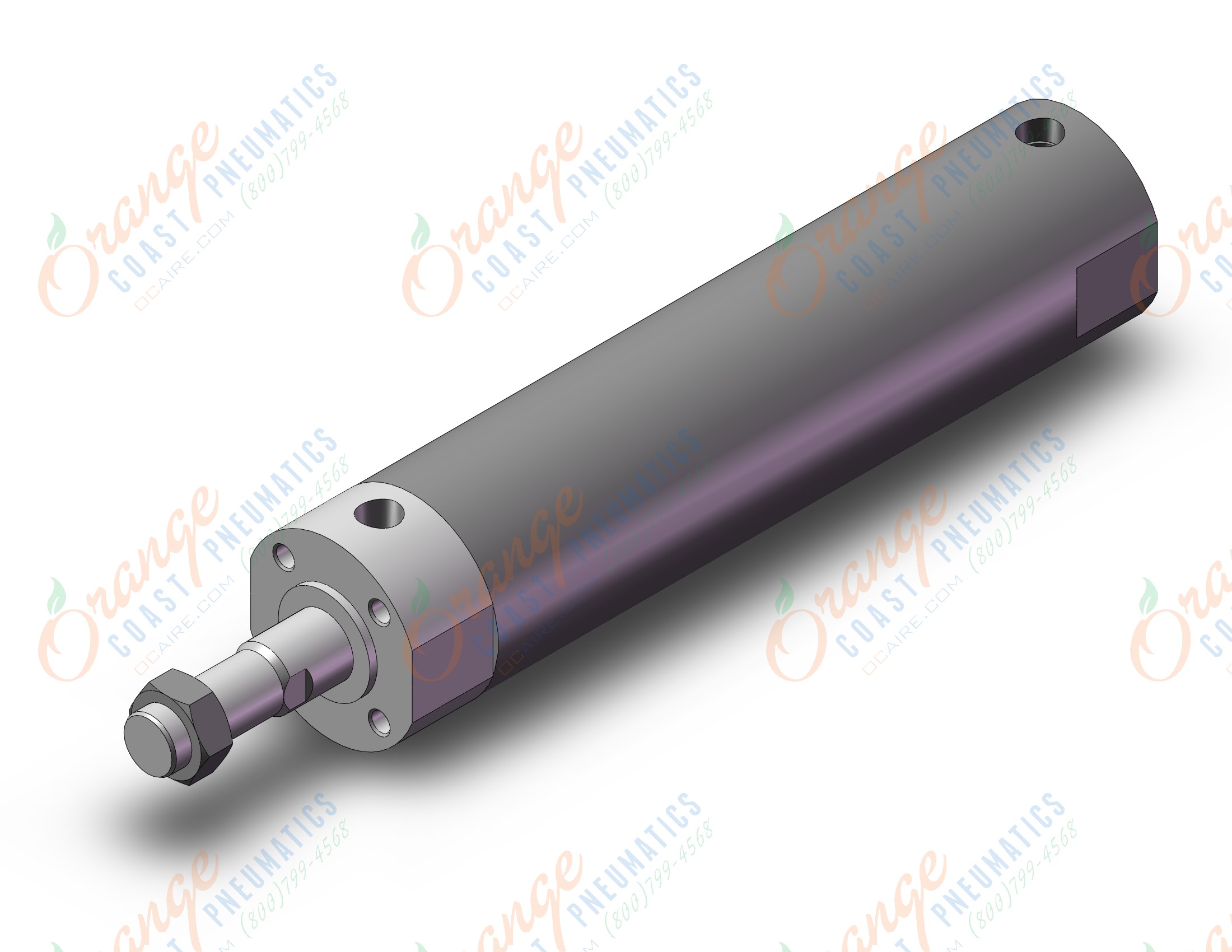 SMC CG1ZN40-75SZ cylinder, CG/CG3 ROUND BODY CYLINDER